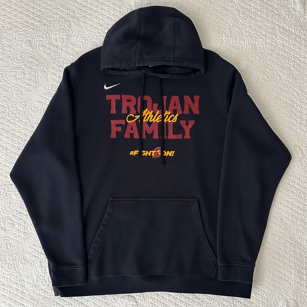 Nike USC Trojan Family Athletics Rare Team Hoodie Sweatshirt XXL